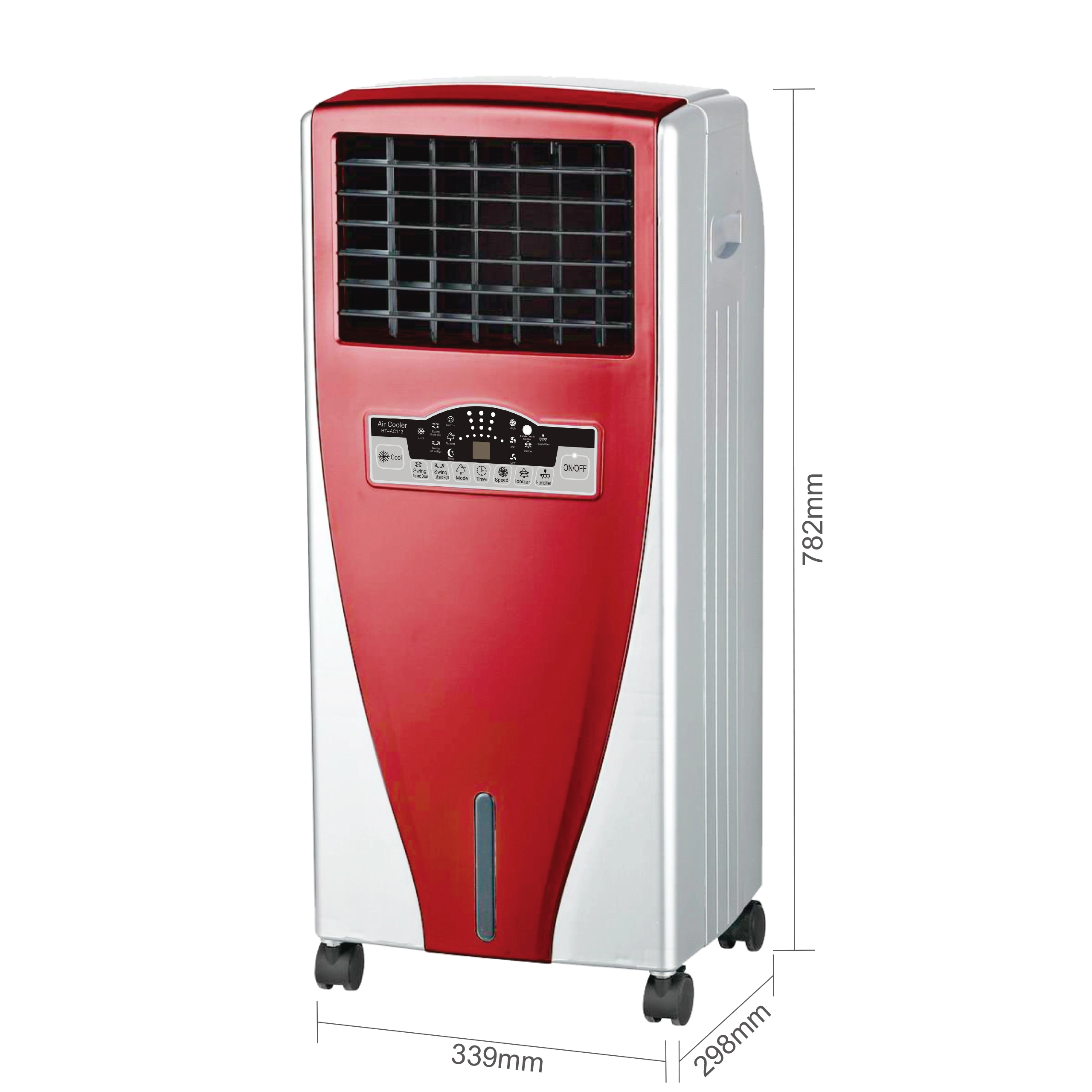  Enfriador de aire de evaporador para el hogar conveniente e innovador para interiores 40L